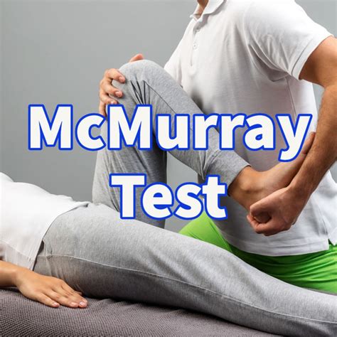 The McMurray test (shown here) will help your doctor determine if you have a meniscus tear. Imaging Tests. Because other knee injuries can cause similar symptoms, your doctor may order imaging tests to help confirm the diagnosis. X-rays. X-rays provide images of dense structures, such as bone.